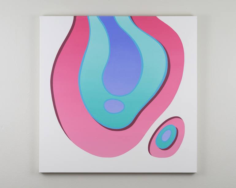 Original Abstract Expressionism Abstract Painting by Aaron Rigdon