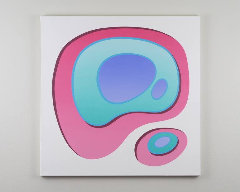 Original Abstract Expressionism Abstract Painting by Aaron Rigdon