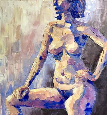 Print of Expressionism Nude Paintings by Tammy Flynn Seybold