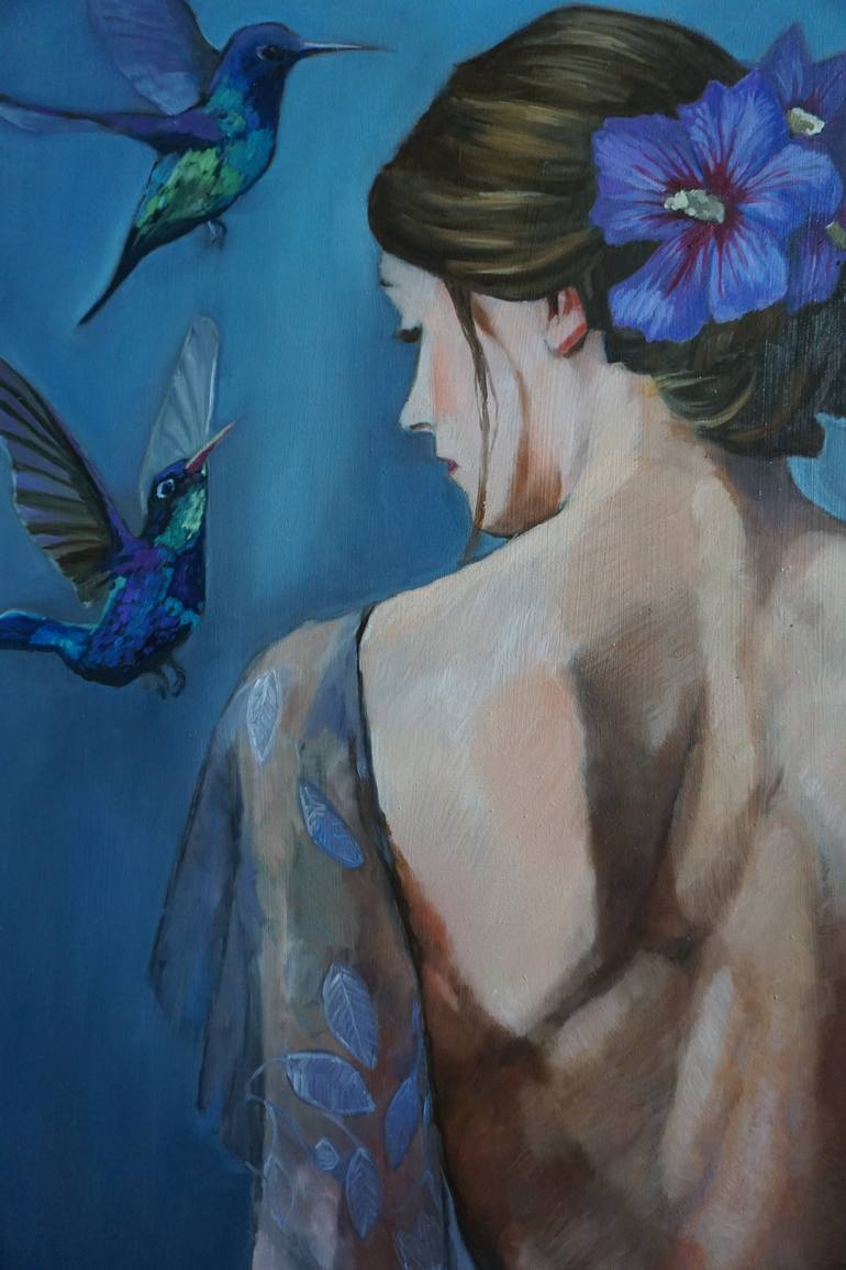 Original Figurative Women Painting by Kamila Matkowska