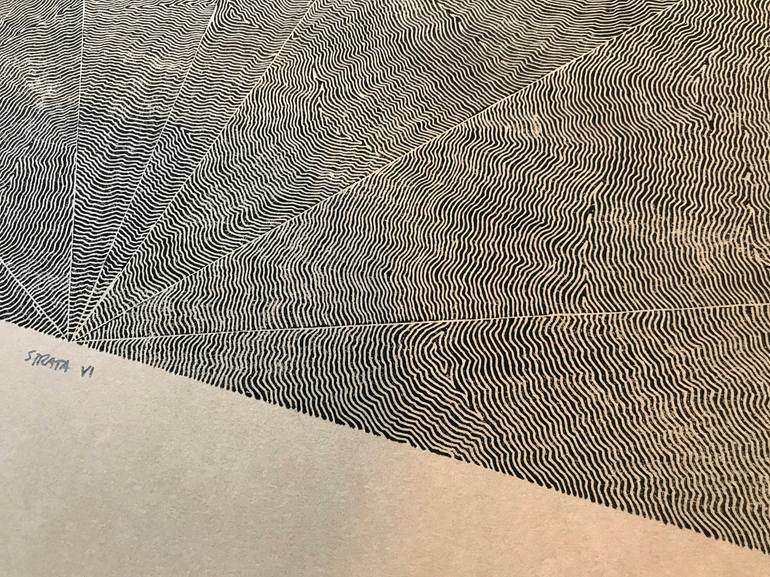 Original Abstract Expressionism Abstract Printmaking by Hannah Theiss