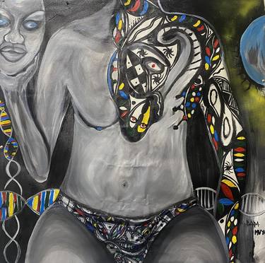 Original Abstract Paintings by Muyiwa Togun