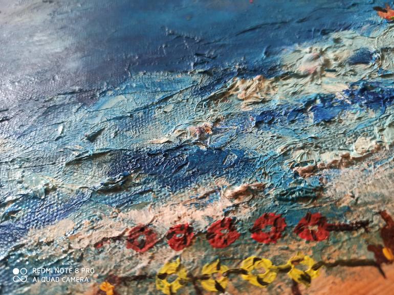 Original Abstract Expressionism Abstract Painting by Arathi Gowda