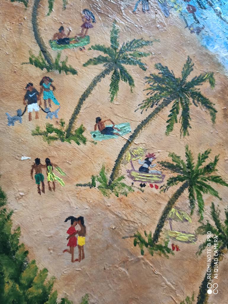 Original Abstract Expressionism Abstract Painting by Arathi Gowda