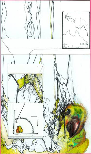 Original Abstract Drawings by Janelle Whisenant