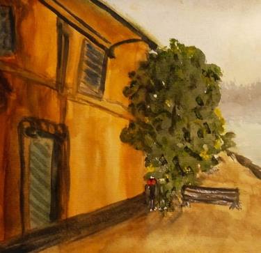 Original Rural life Paintings by Gerardina Dicillo