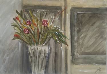 Original Floral Paintings by Gerardina Dicillo