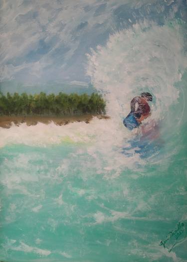 Original Beach Paintings by Gerardina Dicillo