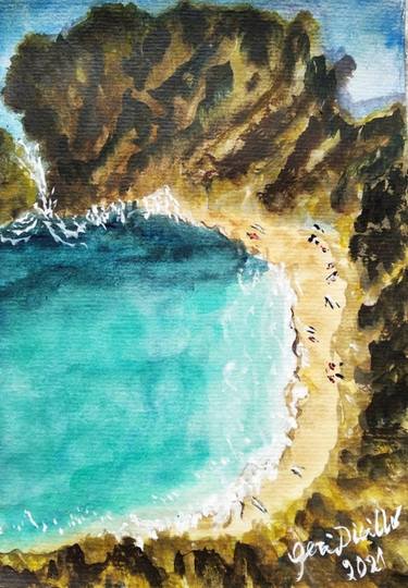 Original Beach Paintings by Gerardina Dicillo