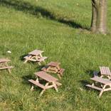 Picnic Benches by Sarah Padgett