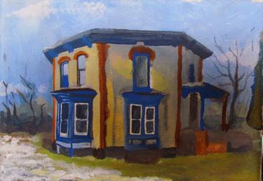 Original Architecture Painting by Emerson Jermstad