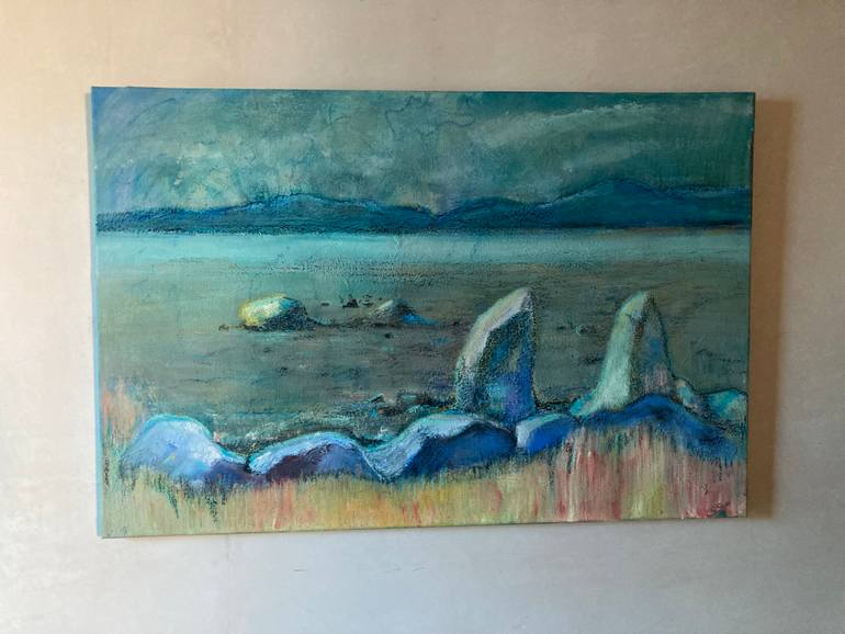 Original Contemporary Landscape Painting by Judy Jones