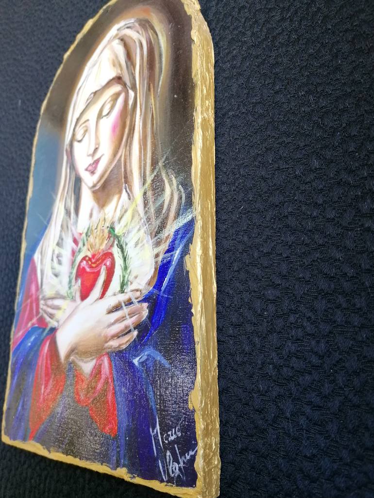 Original Figurative Religion Painting by Marco Tarsem