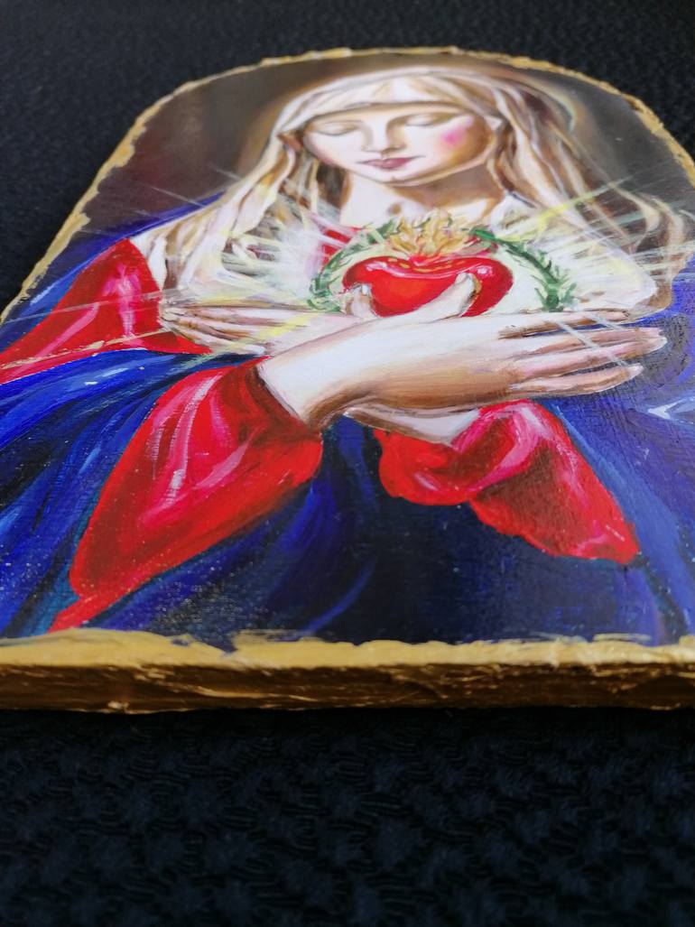 Original Figurative Religion Painting by Marco Tarsem