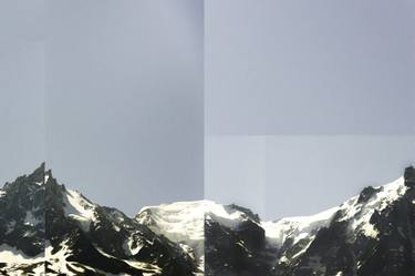 De plain-pied à travers Chamonix, en regardant l'Aiguille du Midi #1 | 80 x 120 | Limited edition, 1 of 10 thumb