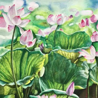 Original Classicism Nature Painting by Renan Oliveira