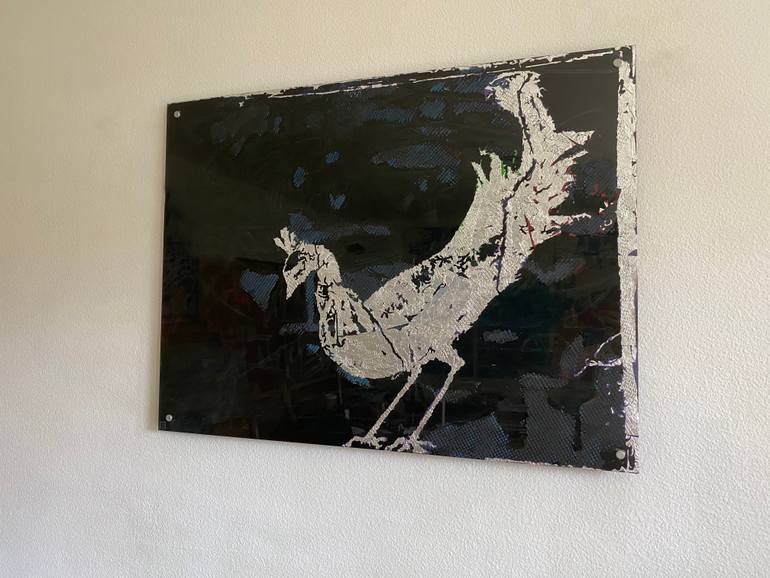 Original Conceptual Animal Painting by Minya Mikic