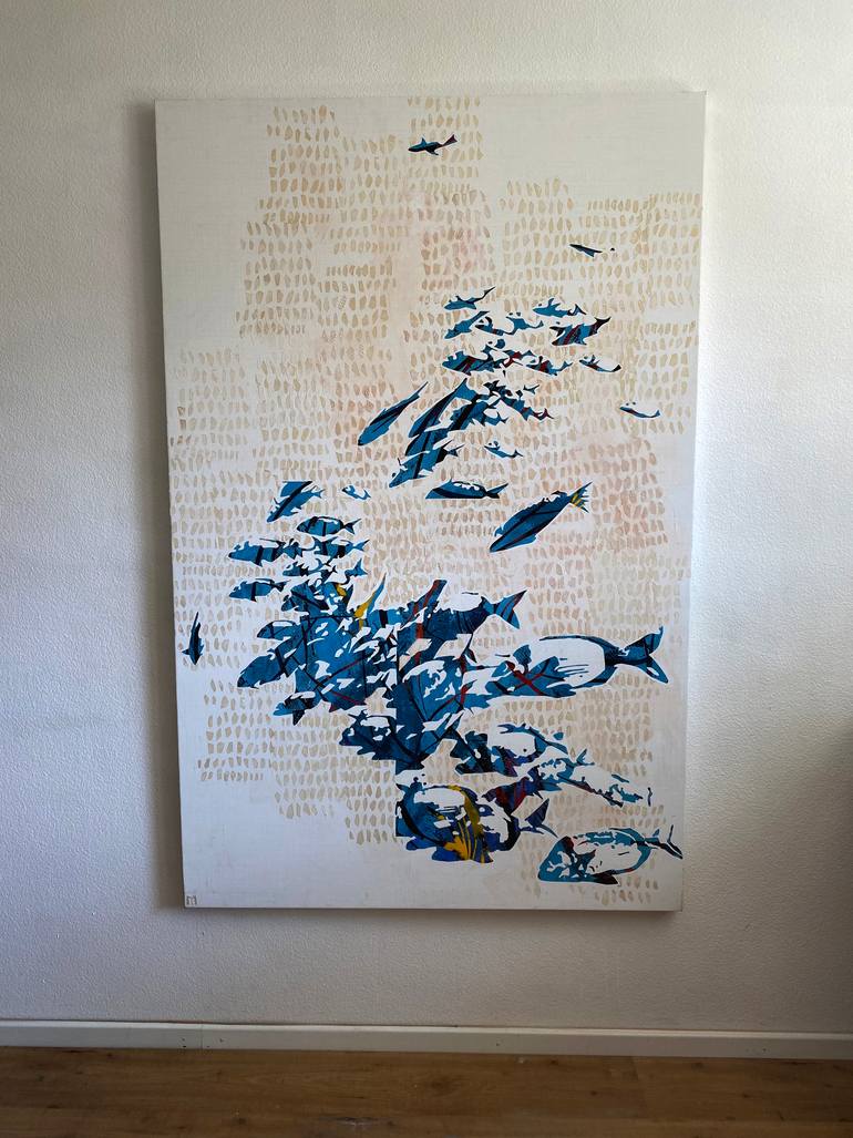 Original Conceptual Animal Painting by Minya Mikic
