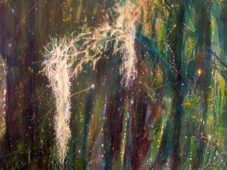 Original Expressionism Nature Painting by Kate Williamson