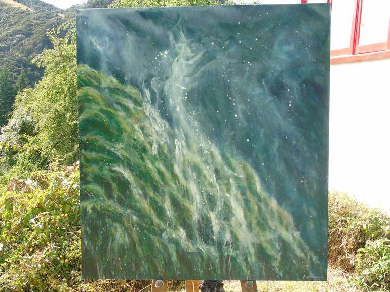 Original Expressionism Nature Painting by Kate Williamson