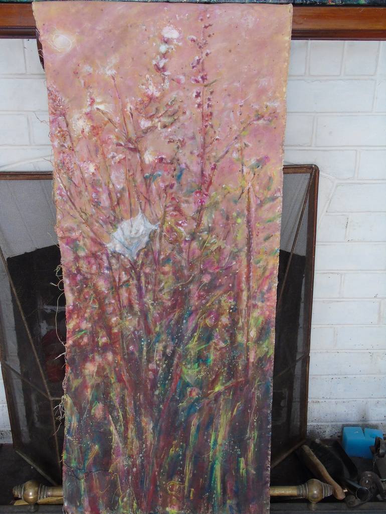 Original Expressionism Floral Painting by Kate Williamson