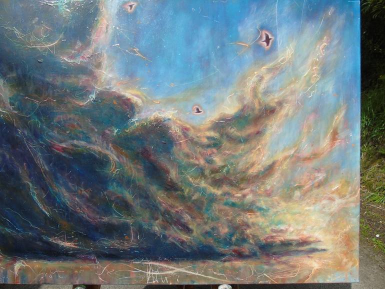 Original Expressionism Nature Painting by Kate Williamson