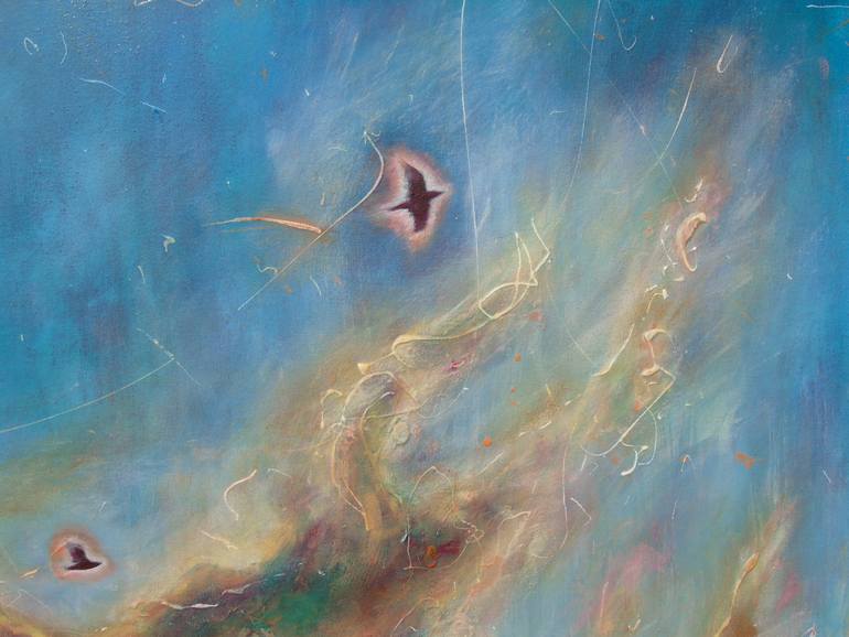 Original Expressionism Nature Painting by Kate Williamson