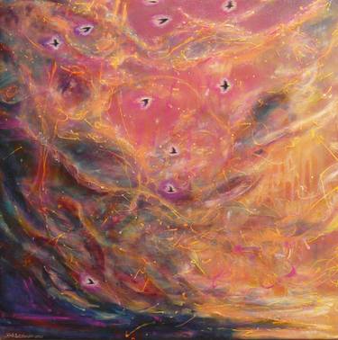 Original Expressionism Animal Painting by Kate Williamson