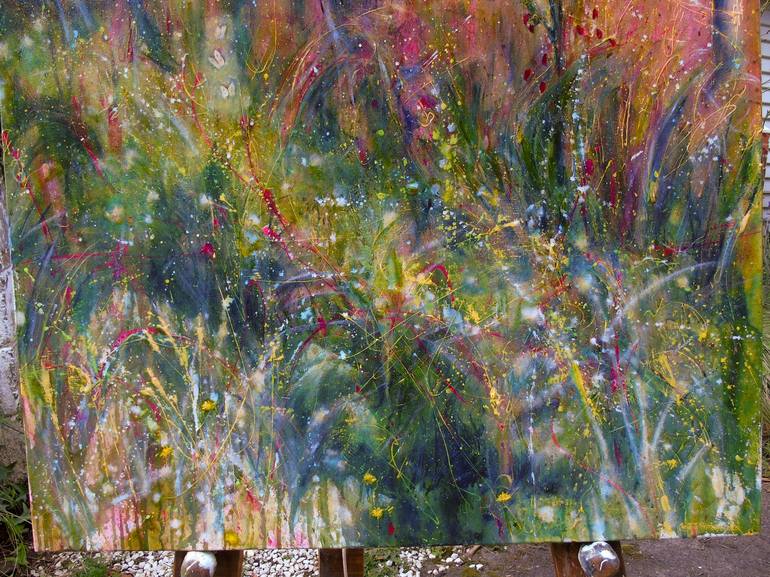 Original Expressionism Rural Life Painting by Kate Williamson