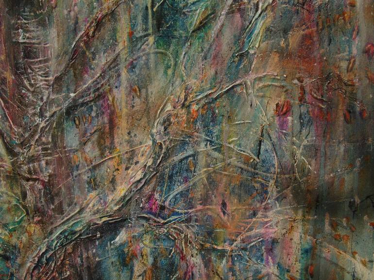 Original Expressionism Light Painting by Kate Williamson