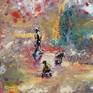 Light, colour and wonder - this is the world in which we live in and work. It is this world that Kate paints in her vibrant new paintings.
*Currently on exhibition and available from Moray Gallery www.moraygallery.com
* This painting has multilayers of acrylic paint on canvas making this work highly textural, finished with a quality varnish for a protective finish. The canvas is stretched over professionally made wooden stretcher bars, the painting is ready to hang.