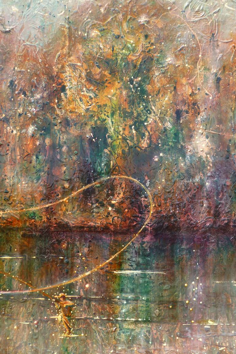 Original Expressionism Nature Painting by Kate Williamson