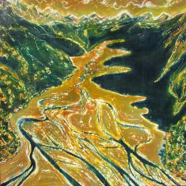 Print of Expressionism Landscape Paintings by Kate Williamson