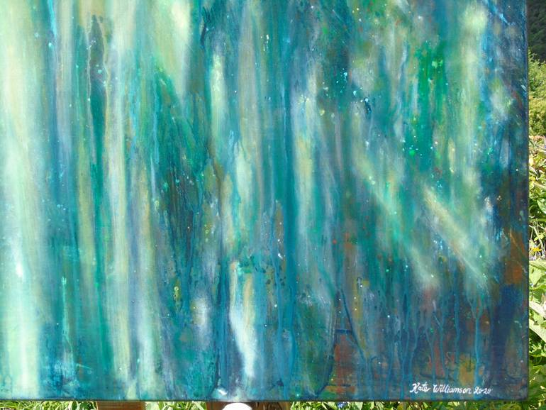 Original Expressionism Light Painting by Kate Williamson