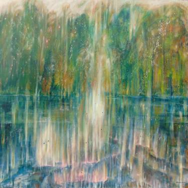 Print of Abstract Expressionism Nature Paintings by Kate Williamson