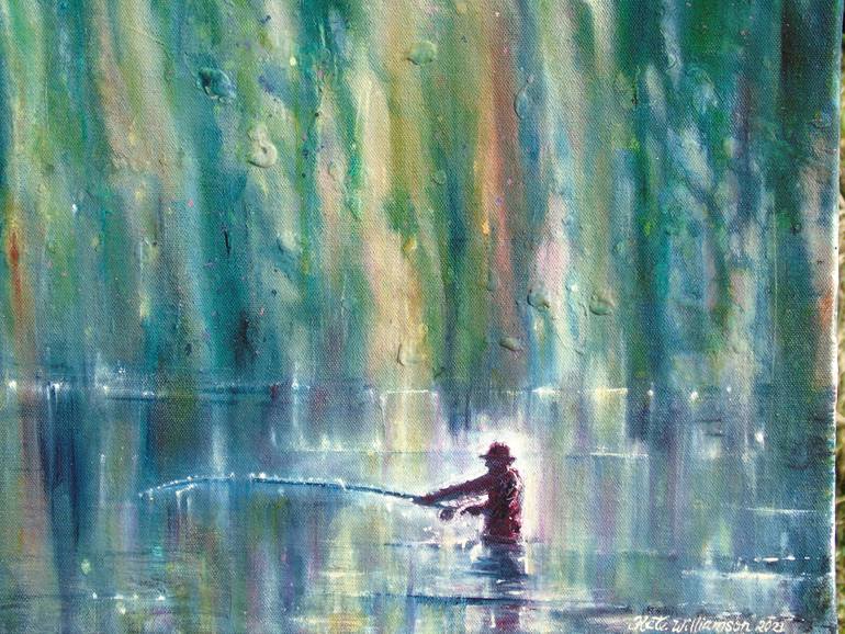 Original Expressionism Sports Painting by Kate Williamson