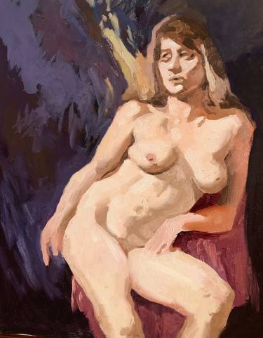 Print of Fine Art Nude Paintings by BRIAN STEWART