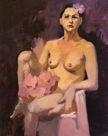 Print of Fine Art Nude Paintings by BRIAN STEWART
