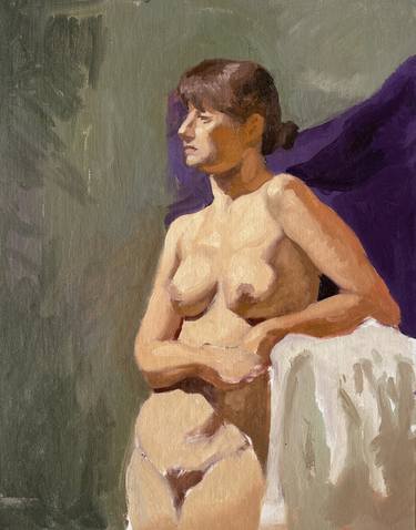 Print of Fine Art Nude Paintings by BRIAN STEWART