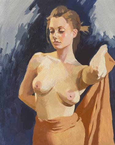 Print of Fine Art Nude Paintings by BRIAN STEWART