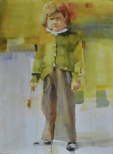 Print of Figurative Children Paintings by Catherine Mayer