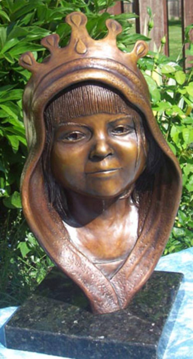 Original Portrait Sculpture by JA Fligel