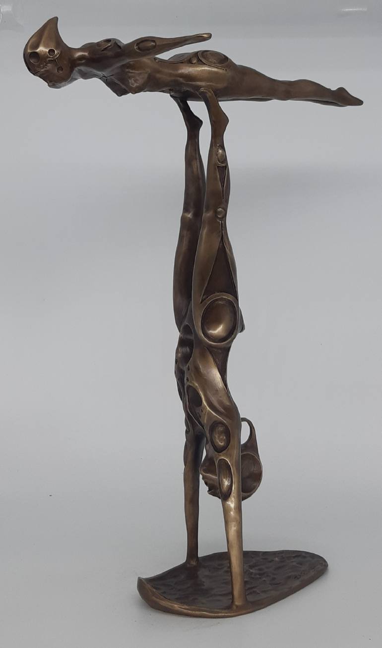 Original Conceptual Fantasy Sculpture by Ja Fligel