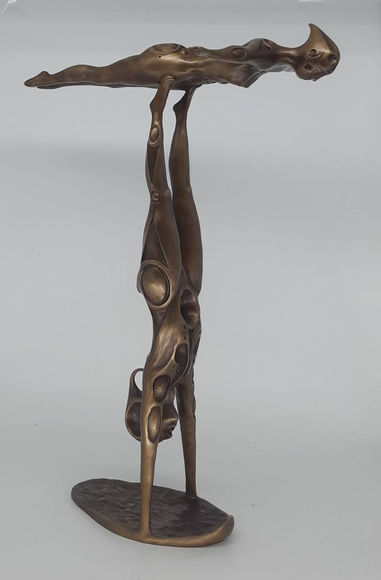 Original Conceptual Fantasy Sculpture by Ja Fligel