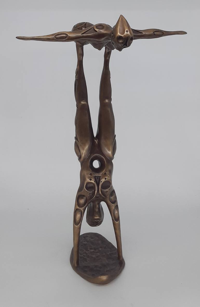 Original Conceptual Fantasy Sculpture by Ja Fligel