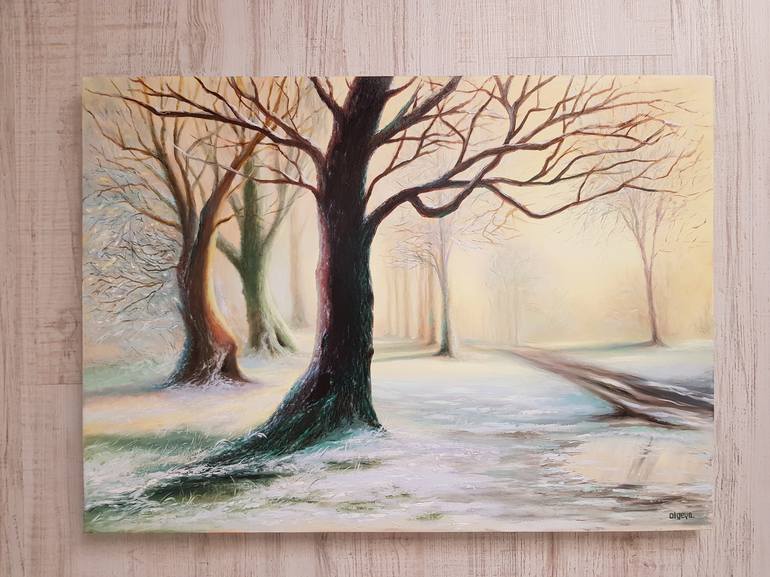 Original Realism Nature Painting by Olgeya Borisova