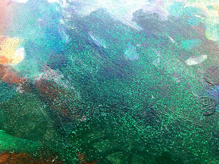 Original Conceptual Landscape Painting by Masha Gross