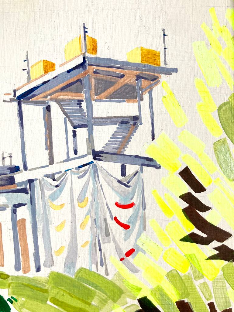 Original Abstract Expressionism Landscape Painting by Masha Gross