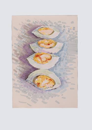 Print of Fine Art Food & Drink Paintings by masha gross