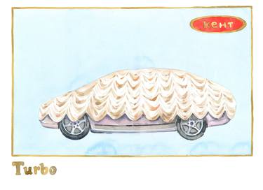 Print of Conceptual Car Drawings by masha gross
